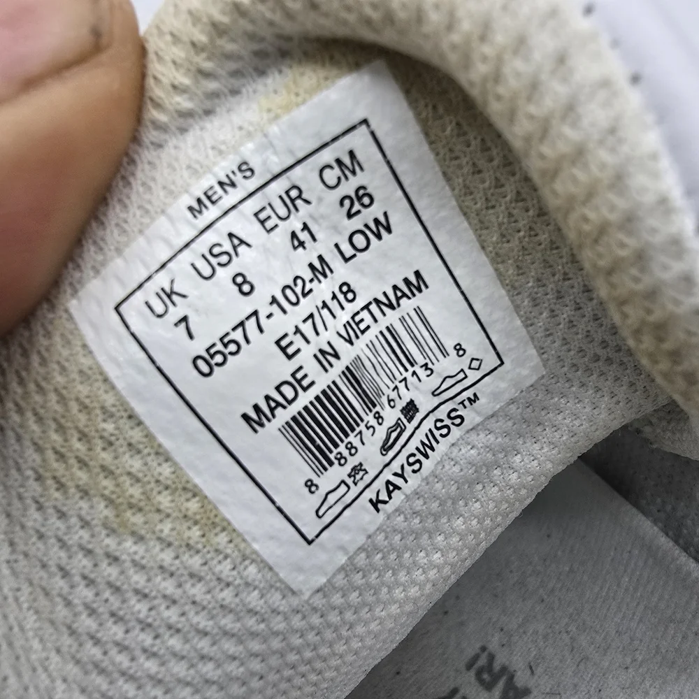 K-Swiss swiss shoe